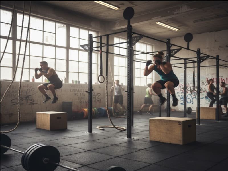 technical data sheet with standards and specs - functional fitness flooring